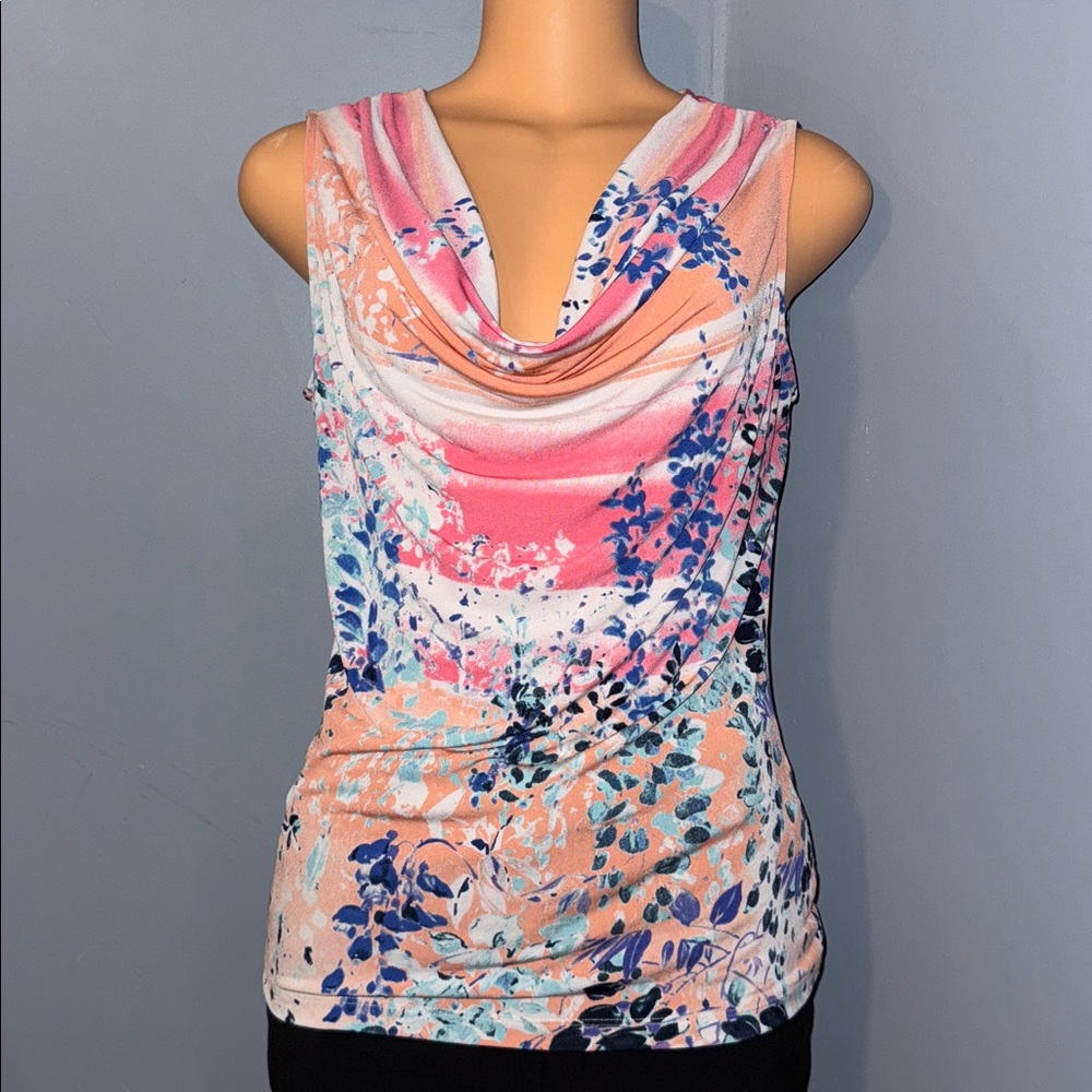 Calvin Klein Draped Sleeveless Top – Size M